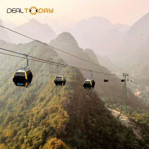 Vé cáp treo Hương Bình