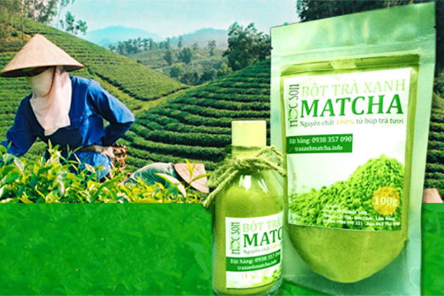 Bột trà xanh Matcha Mộc Sơn 100g