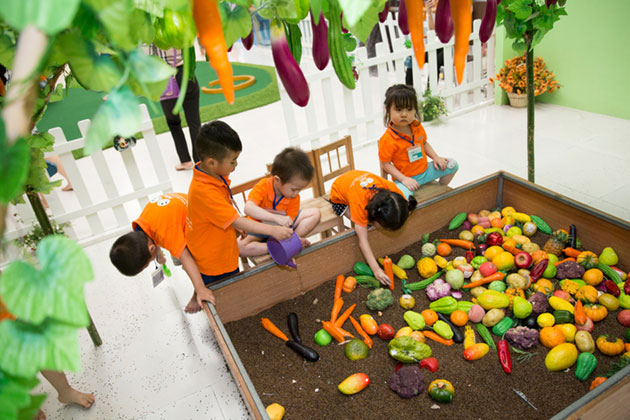 Vui chơi thỏa thích cho bé tại Trung tâm vui chơi Kinder Park