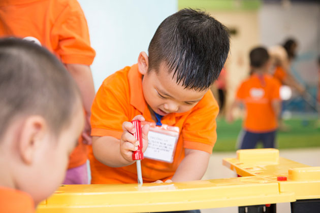 Vui chơi thỏa thích cho bé tại Trung tâm vui chơi Kinder Park