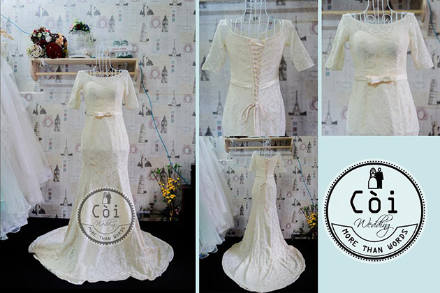 Combo thuê váy cưới siêu tiết kiệm từ Còi Wedding Studio