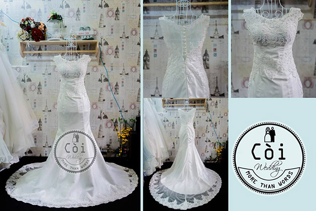 Combo thuê váy cưới siêu tiết kiệm từ Còi Wedding Studio