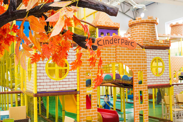 Vui chơi thỏa thích cho bé tại Trung tâm vui chơi Kinder Park