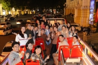 Khám phá Hà Nội lung linh về đêm trên xe bus hai tầng - Trải nghiệm không thể bỏ lỡ