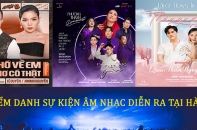 Mua vé trực tuyến xem các liveshow sắp diễn ra Hà Nội