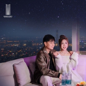 Đài Quan Sát Lotte Hà Nội Sky - Combo Đồ uống và Quà lưu niệm cho Người lớn