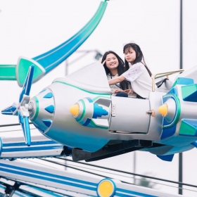 Bright Park - Vé vào cổng 1 lượt các trò trong công viên cho trẻ em - Áp dụng Cuối tuần và Lễ Tết