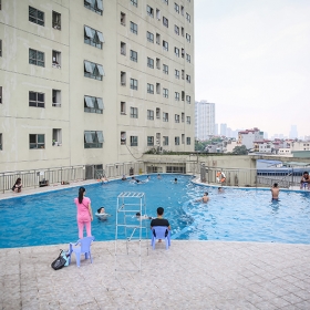 Bể bơi Sông Nhuệ Sails Tower