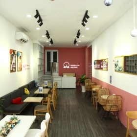 Melonpan Ice & Momo Coffee