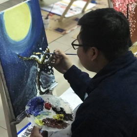 Trung tâm dạy vẽ tranh Acrylic