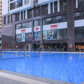 Bể bơi cao cấp ngoài trời Long Khánh