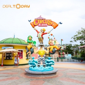 Vé vào cổng khu vui chơi Circusland dành cho trẻ em