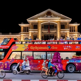 Tour City Sightseeing Ngắm cảnh Đêm 1 vòng Huế vé trẻ em bao gồm Lễ Tết