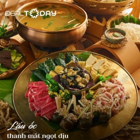 Quán Nhà - Lẩu tôm bầu thanh mát hoặc Lẩu ốc Quê nhà