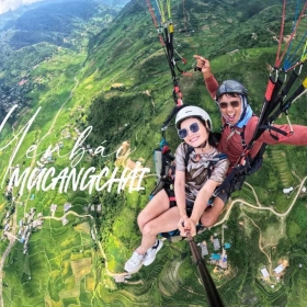 Trải nghiệm bay dù lượn cùng Mebayluon Paragliding - Mù Cang Chải		