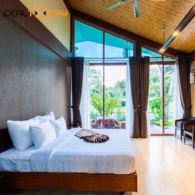 Quảng Ngãi - Hamya Hotspring and Resort- Nghỉ dưỡng phòng Bungalo Villa áp dụng trong tuần