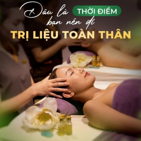 Massage 105 phút tại Sen 20 Hàng Tre và Sen 72B Trần Hưng Đạo