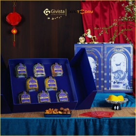 e-Voucher hộp quà Tết Đồng Lạc 2026 - Combo 8 hũ đặc sản - Phiên bản vali cao cấp