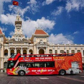 Vé xe bus 2 tầng Hop On Hop Off tham quan TP. Hồ Chí Minh một vòng không dừng - Vé người lớn