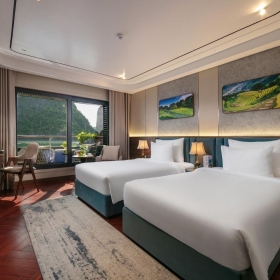 Du thuyền Calista Cruise Hạ Long Bay 6 sao - Nghỉ dưỡng 2N1Đ Calista Bay Connecting