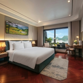 Du thuyền Calista Cruise Hạ Long Bay 6 sao - Nghỉ dưỡng 2N1Đ Calista Ocean