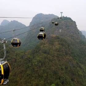Cáp treo Hương Bình