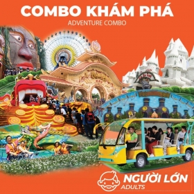 Suoi Tien Theme Park - Combo Khám Phá - Vé người lớn