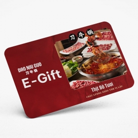 Thẻ quà tặng Dao Niu Guo
