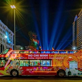 Vé xe bus 2 tầng Hop On Hop Off tham quan TP. Hồ Chí Minh 4 giờ - Vé người lớn
