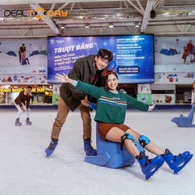 Combo 3 Vé Trượt Băng Người Lớn Tại Sân Trượt Băng Vincom Landmark 81 - Áp dụng từ thứ 2 - thứ 6