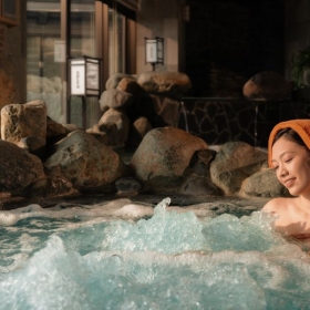Tổ hợp khoáng nóng chuẩn Nhật Mori Onsen