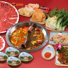 Nhà hàng Shacha Niú - Combo lẩu bò tươi đậm vị dành cho 3 người