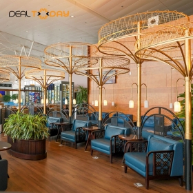 Phòng chờ Sông Hồng Premium Lounge & Bar Quốc tế tại sân bay Nội Bài