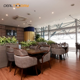Phòng chờ Sông Hồng Premium Lounge Quốc nội tại sân bay Nội Bài