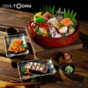 Combo 2 vé buffet lẩu nướng menu Teishoku tại Saju Sushi & BBQ