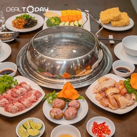 Nhà hàng Thảo Nguyên Xanh - Set lẩu hơi cho 2 người