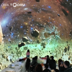 X Space TimeCity - Vé tham quan 20 chủ đề dành cho gia đình 2 người lớn và 1 trẻ em 