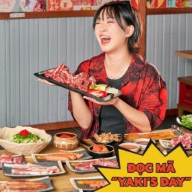 Yakimono - E-Coupon giảm giá 100k áp dụng cho hóa đơn 500k