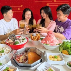 Yuhua - Taiwanese Hotpot Paradise Lê Văn Sỹ - Buffet lẩu hơn 80 món chạy chuyền trên thố trưa T2 - T6