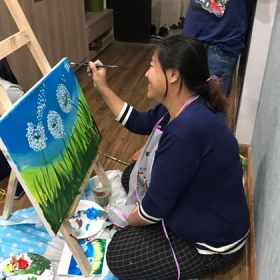 Trung tâm dạy vẽ tranh Acrylic