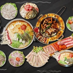 Buffet lẩu và nướng hải sản siêu hấp dẫn tại nhà hàng Kimho BBQ - Menu 279k