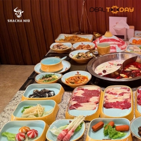 Nhà hàng Shacha Níu - Buffet lẩu bò Triều Châu menu 428K áp dụng cuối tuần