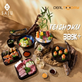 Saju Sushi BBQ - Buffet lấu nướng menu Teishoku