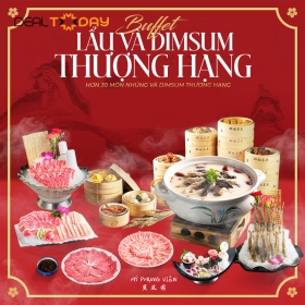 Nhà hàng Cua Dang Jia - Buffet lẩu thượng hạng menu 449K