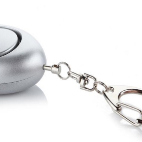 Móc khóa báo động chống trộm cướp có đèn Led