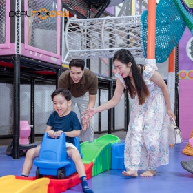 Area One Kids và Warrior - Combo vé vào cổng khu vui chơi từ thứ 2 đến thứ 6