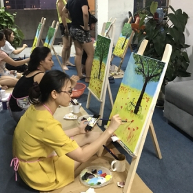 Trung tâm dạy vẽ tranh Acrylic