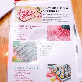 Tabe Houdai - Buffet Sushi Lẩu giấy Nhật Bản