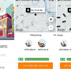 DỊCH VỤ GỌI XE VATO