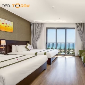Đà Nẵng - Alani Hotel Spa Đà Nẵng 4 sao - Nghỉ dưỡng phòng Sea View Balcony Family Room
